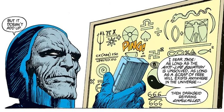 Darkseid and the Anti-Life Equation Explained
