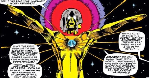 The Living Tribunal Marvel Comics