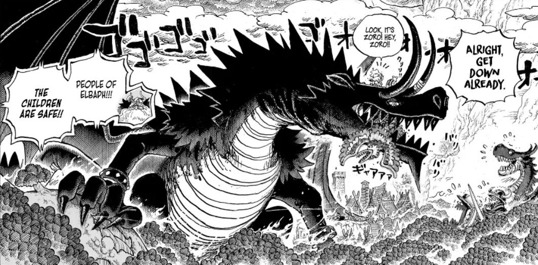 One Piece Chapter 1175: The Mythology Behind the Ryu Ryu no Mi, Model: Nidhogg
