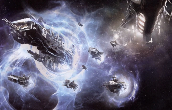 SMShipsWarp Warhammer 40K: The Origins of Humanity’s Expansion into the Stars and the Rise of the Imperium of Man